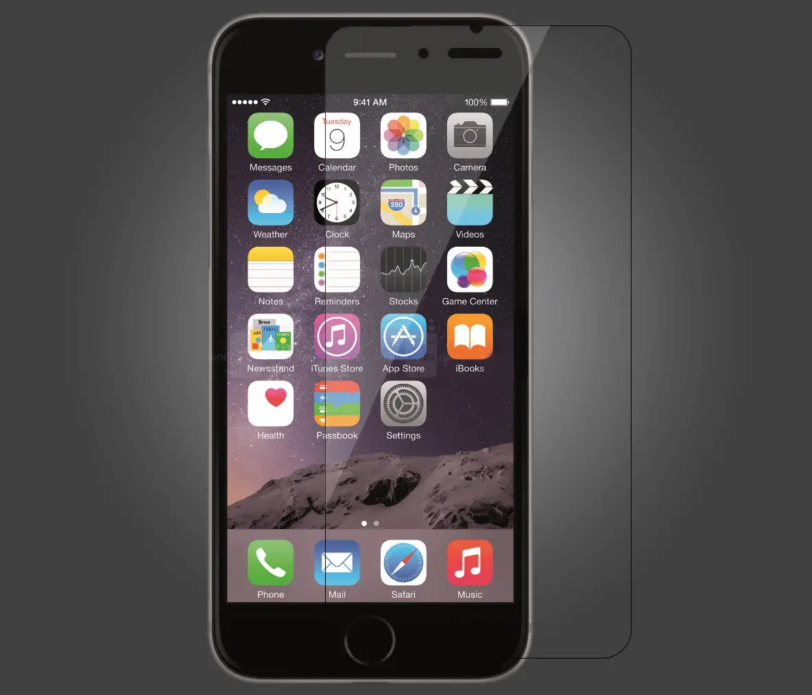 Safesleeve Iphone Se & 5/5S & 5C Tempered Glass Screen Protector 1