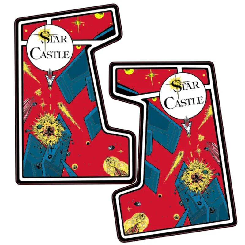 Star Castle Side Art Decals 1