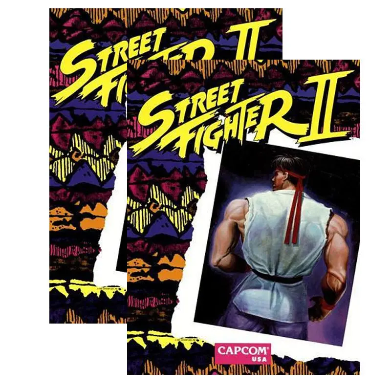 Street Fighter Ii Side Art Decals 1