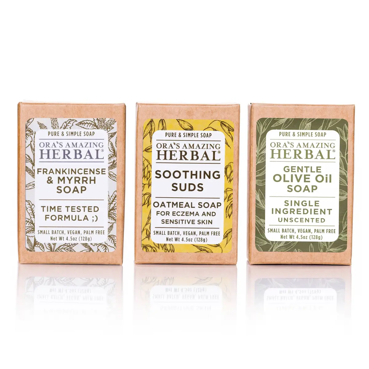 Ora's Amazing Herbal Super Soothing Soap Bundle 1