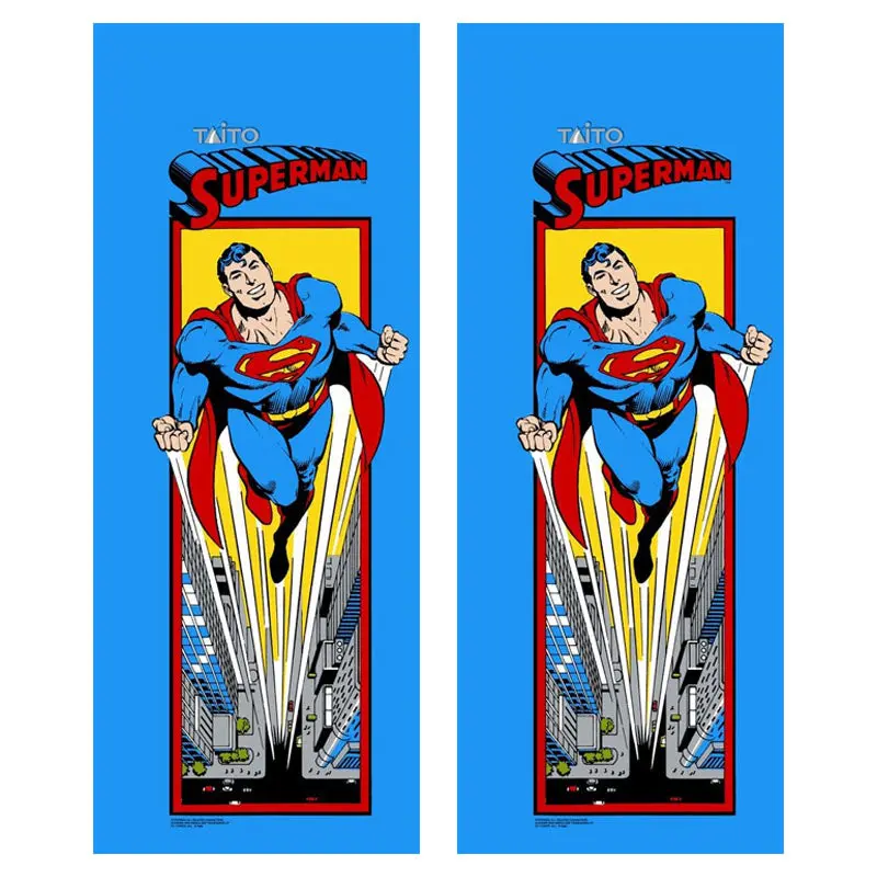 Superman Side Art Decals 1