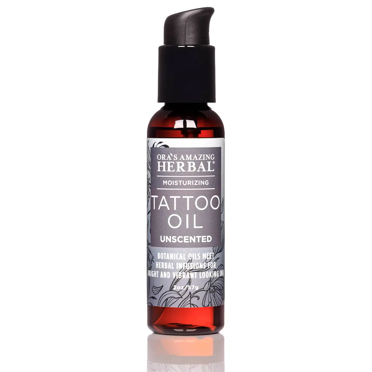 Ora's Amazing Herbal Tattoo Oil, Natural Tattoo Aftercare 1