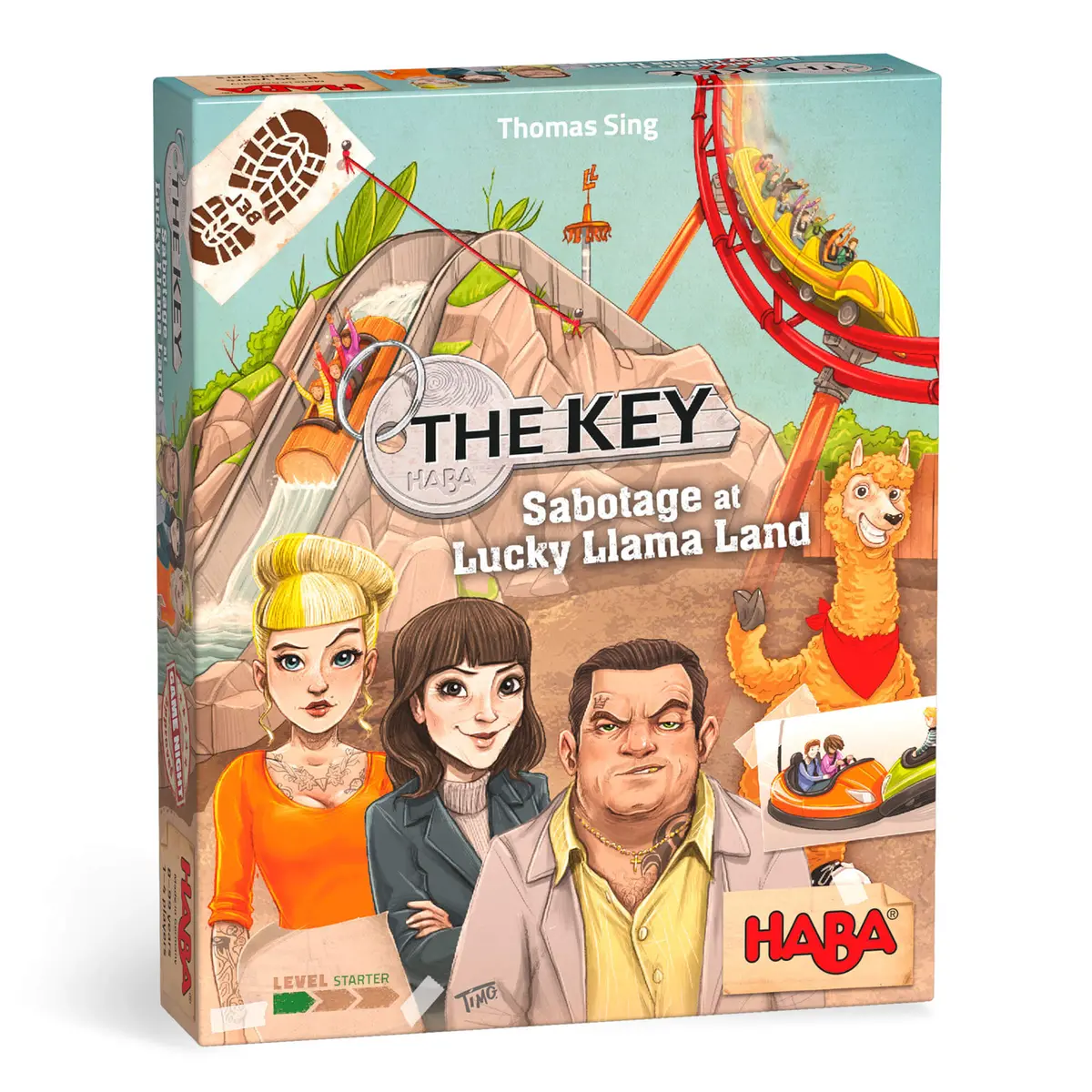 Haba The Key: Sabotage At Lucky Llama Land 1