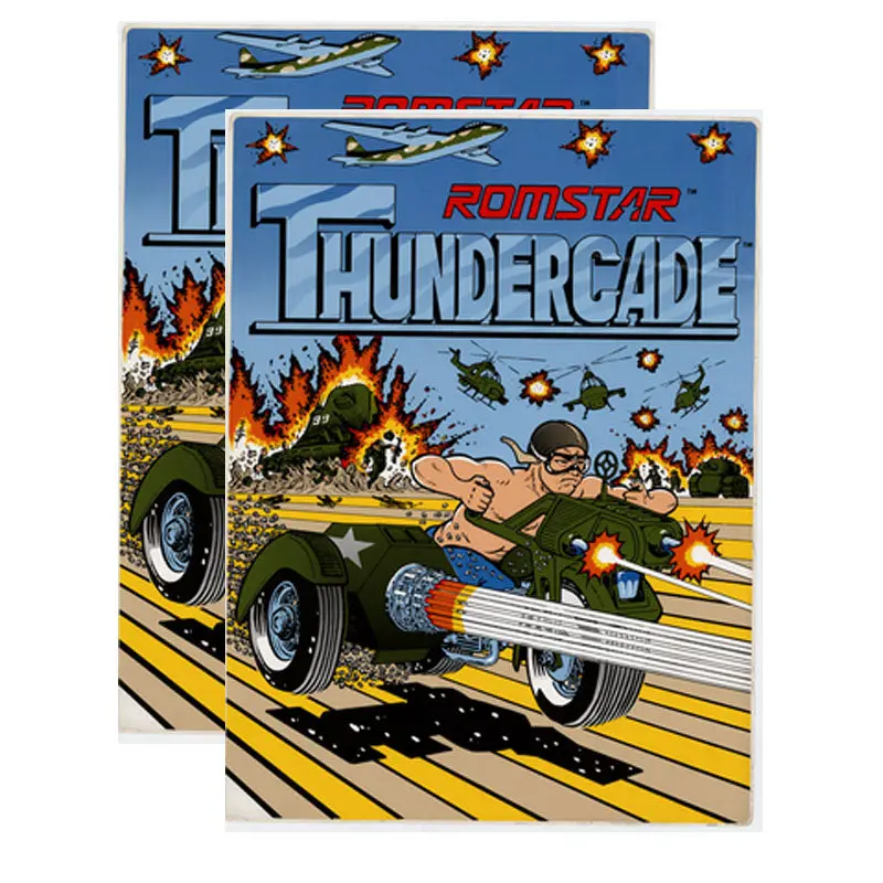 Thundercade Side Art Decals 1