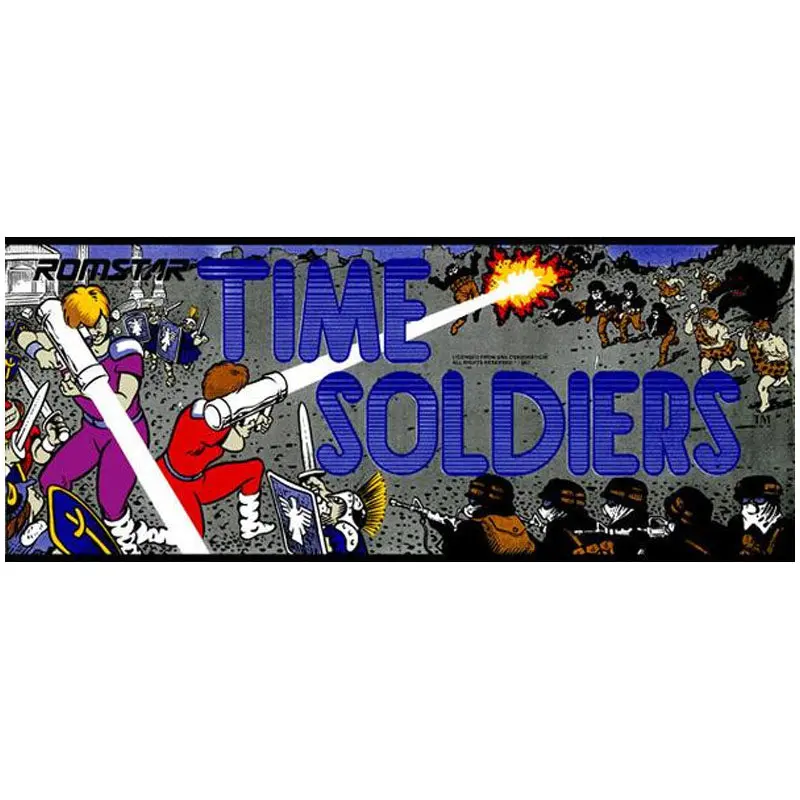 Time Soldiers Arcade Marquee 1