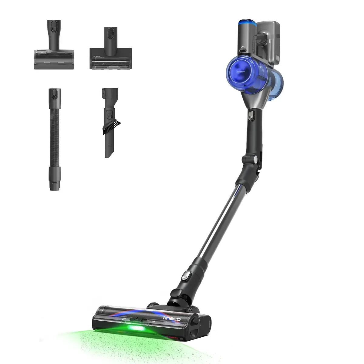 Tineco Pure One S70 Cordless Smart Vacuum Blue Gray 1