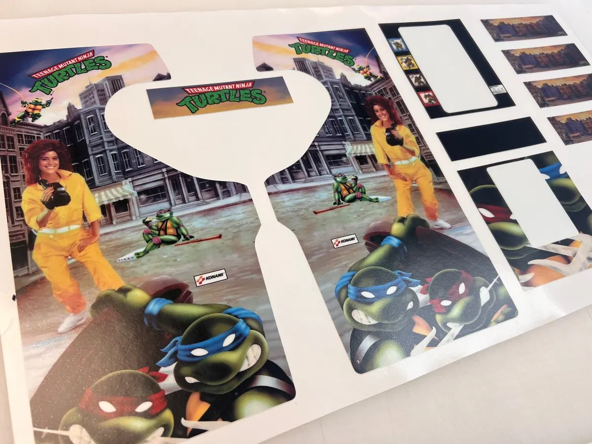 Grs Build-A-Cade - Tmnt Art Decal Kit 1