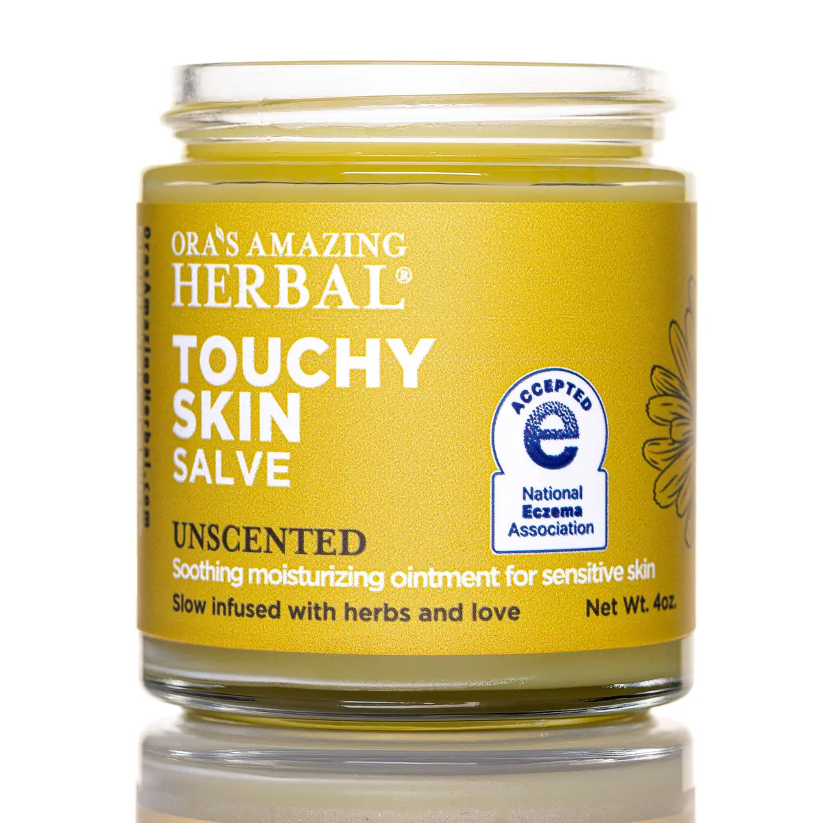 Ora's Amazing Herbal Touchy Skin Salve, Eczema Cream Ointment For Sensitive Skin 1
