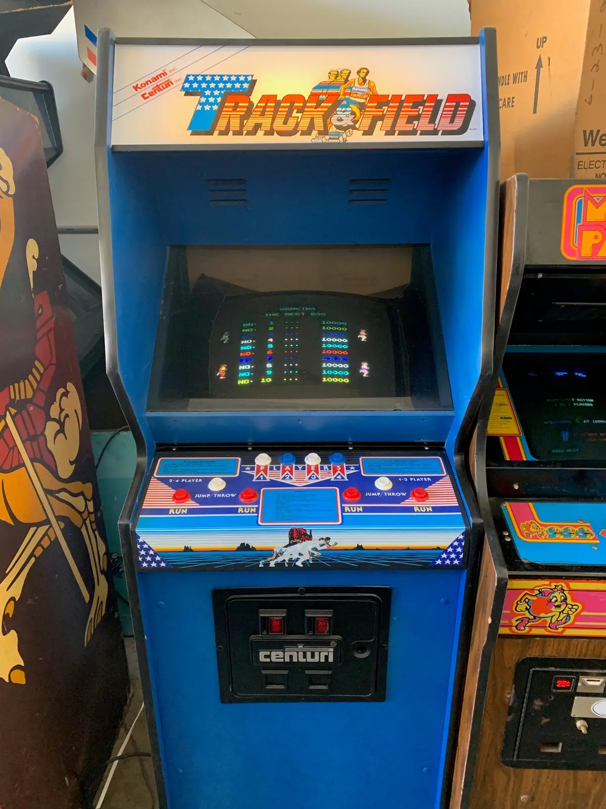 Track N Field Cpo - Control Panel Overlay 1