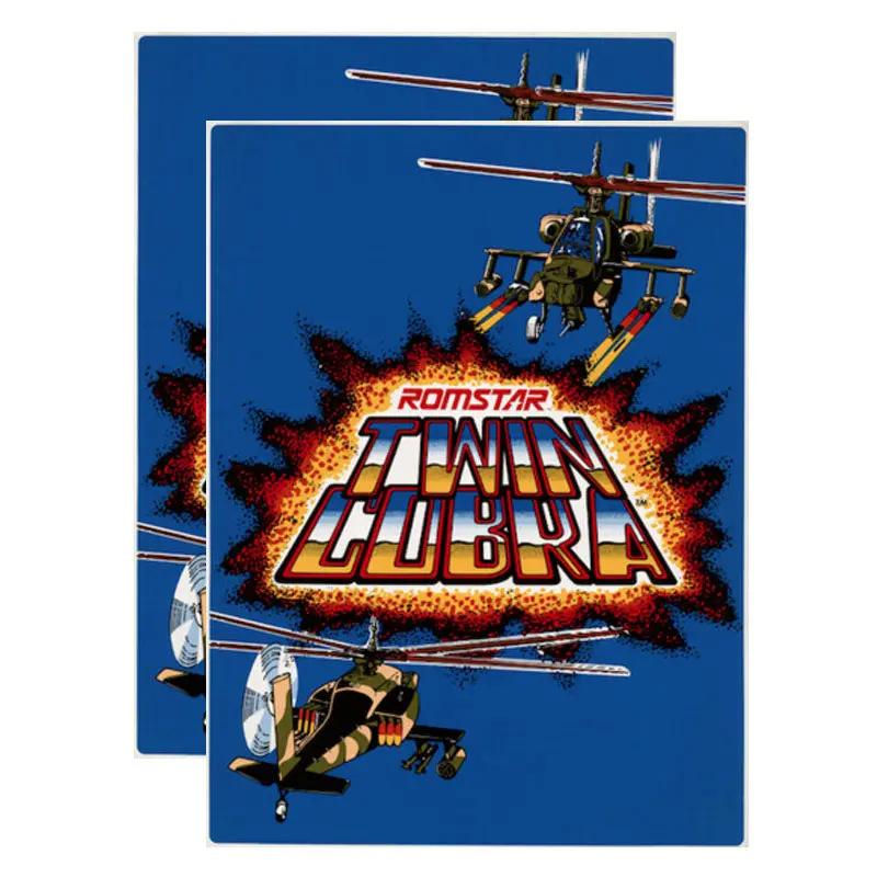 Twin Cobra Side Art Decals 1
