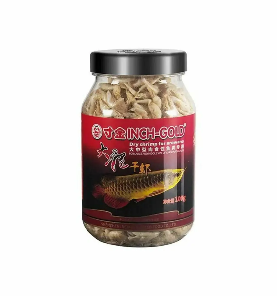 Food Inch Gold Dry Shrimp For Arowna 100Gm 1