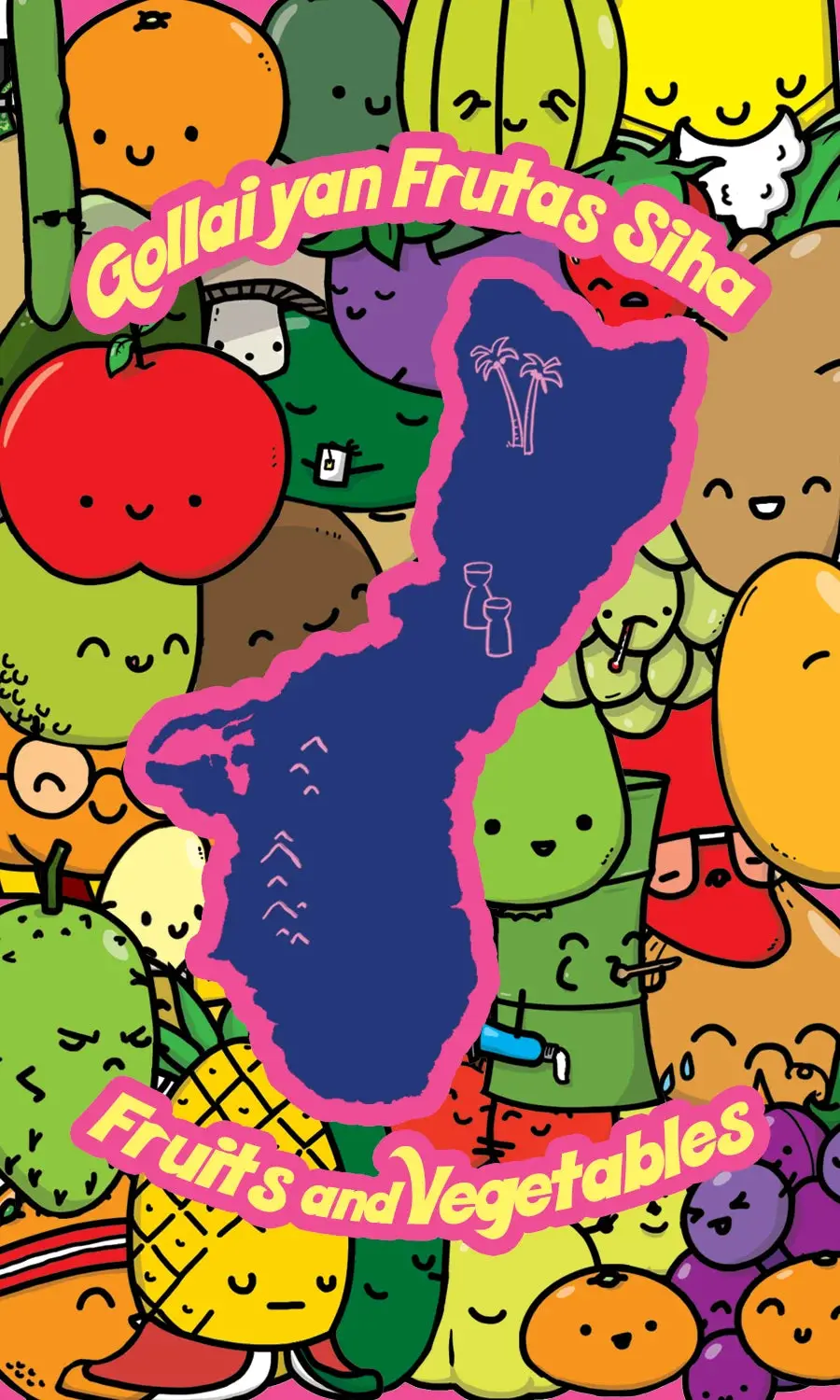Gollai Yan Frutas Siha: Fruit Glash Cards 1