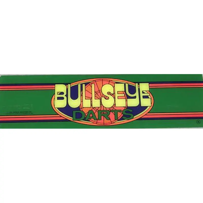 Vintage -  Bullseye Darts Arcade Marquee 1
