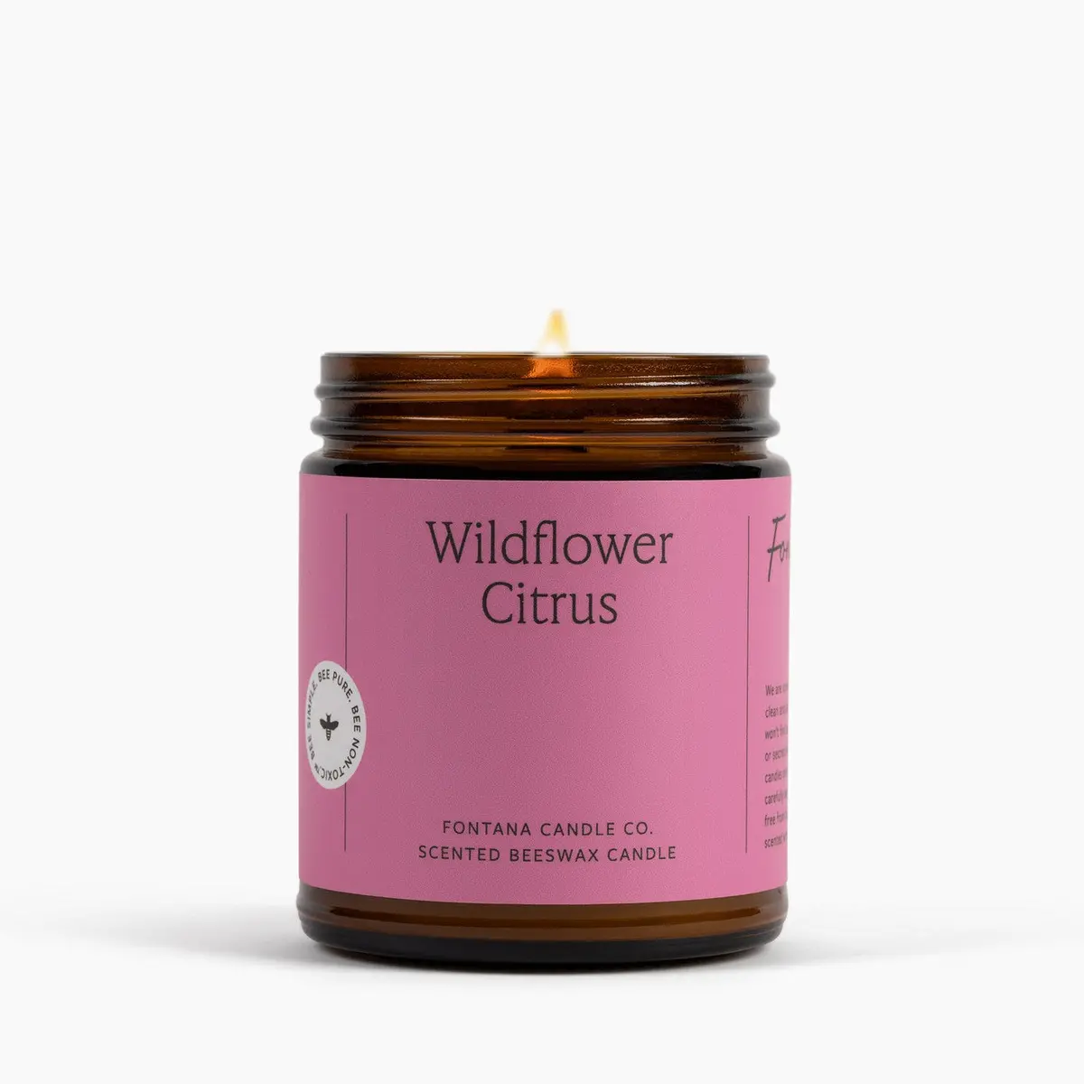 Fontana Candle Co Wildflower Citrus Jar Candle 1