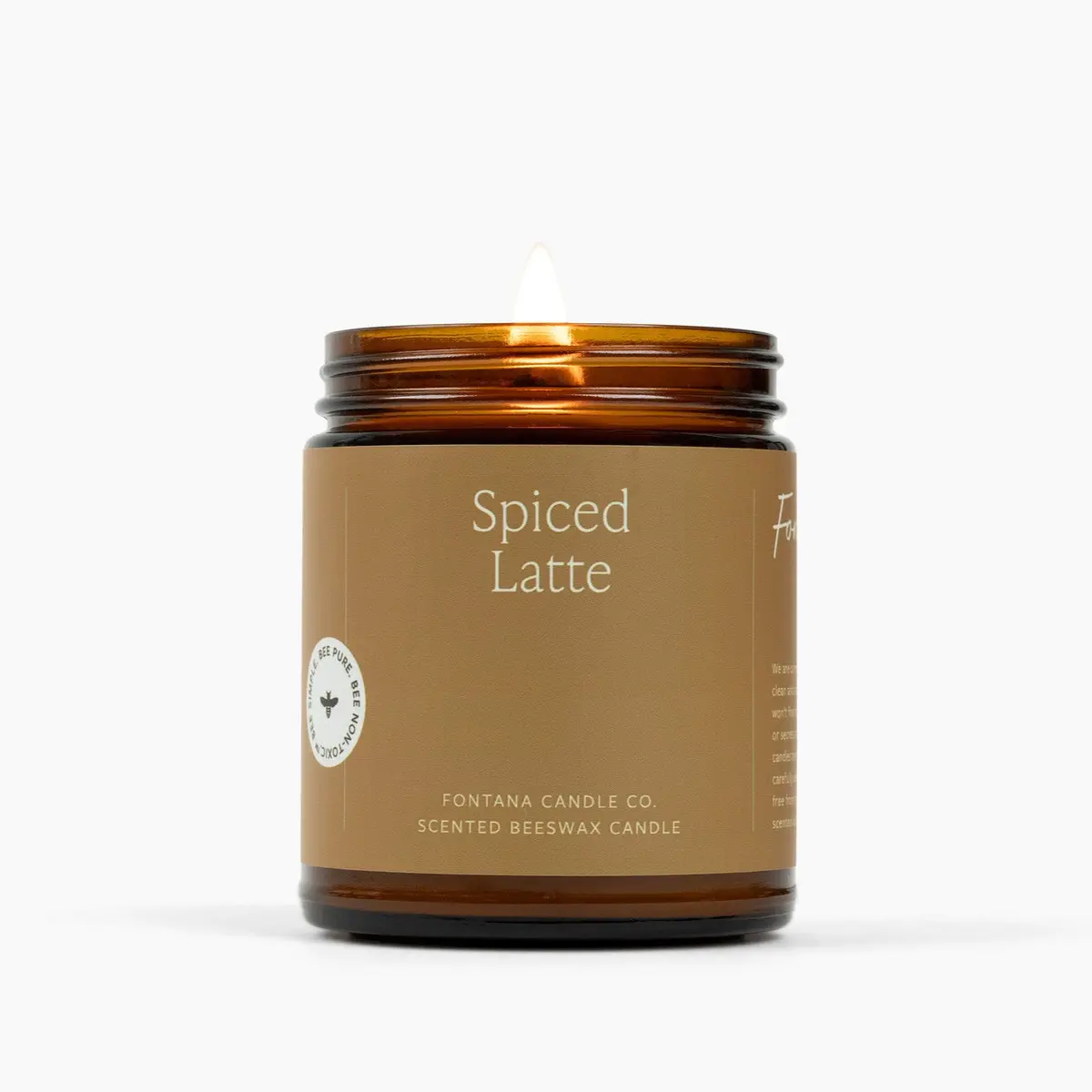 Fontana Candle Co Spiced Latte Jar Candle 1