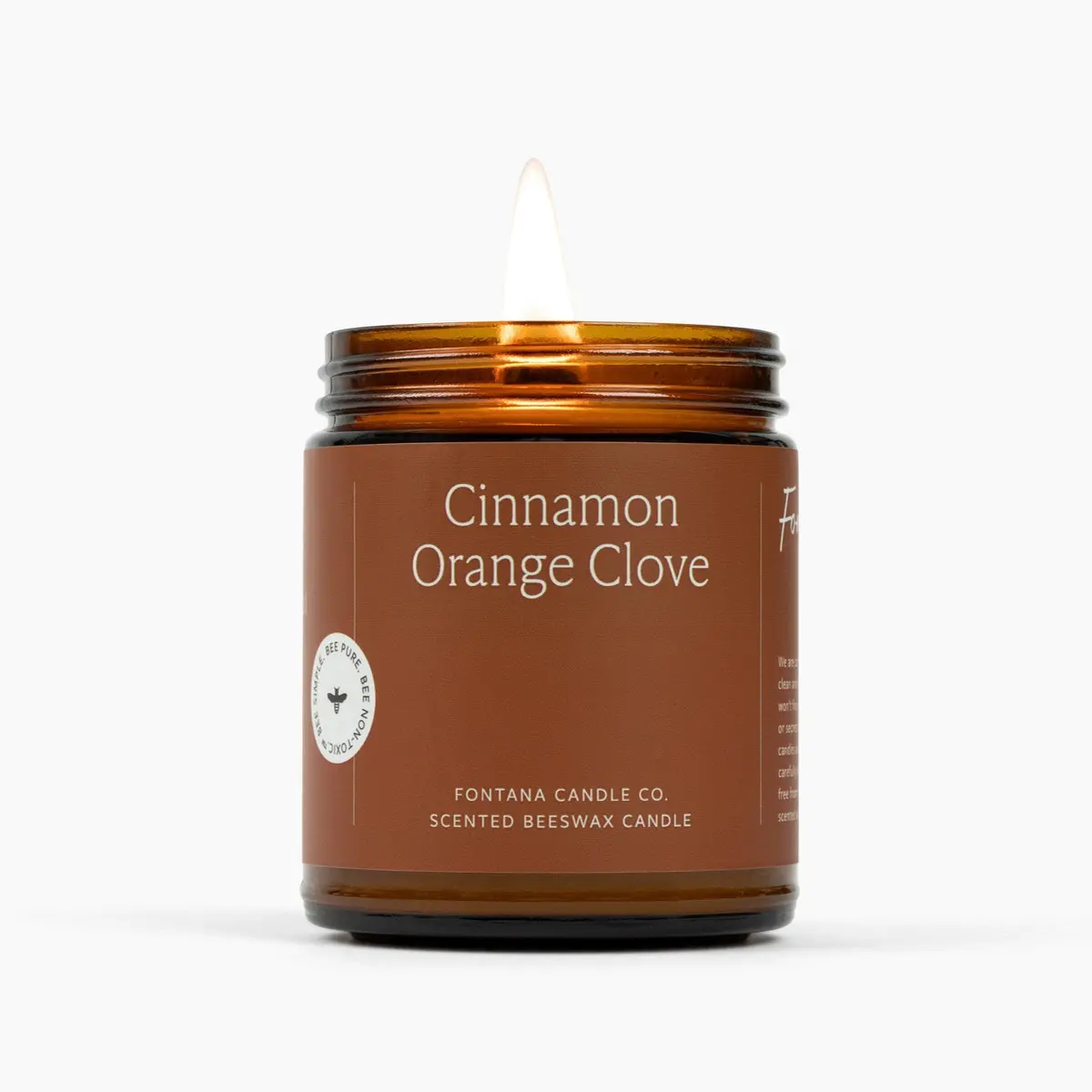 Fontana Candle Co Cinnamon Orange Clove Jar Candle 1