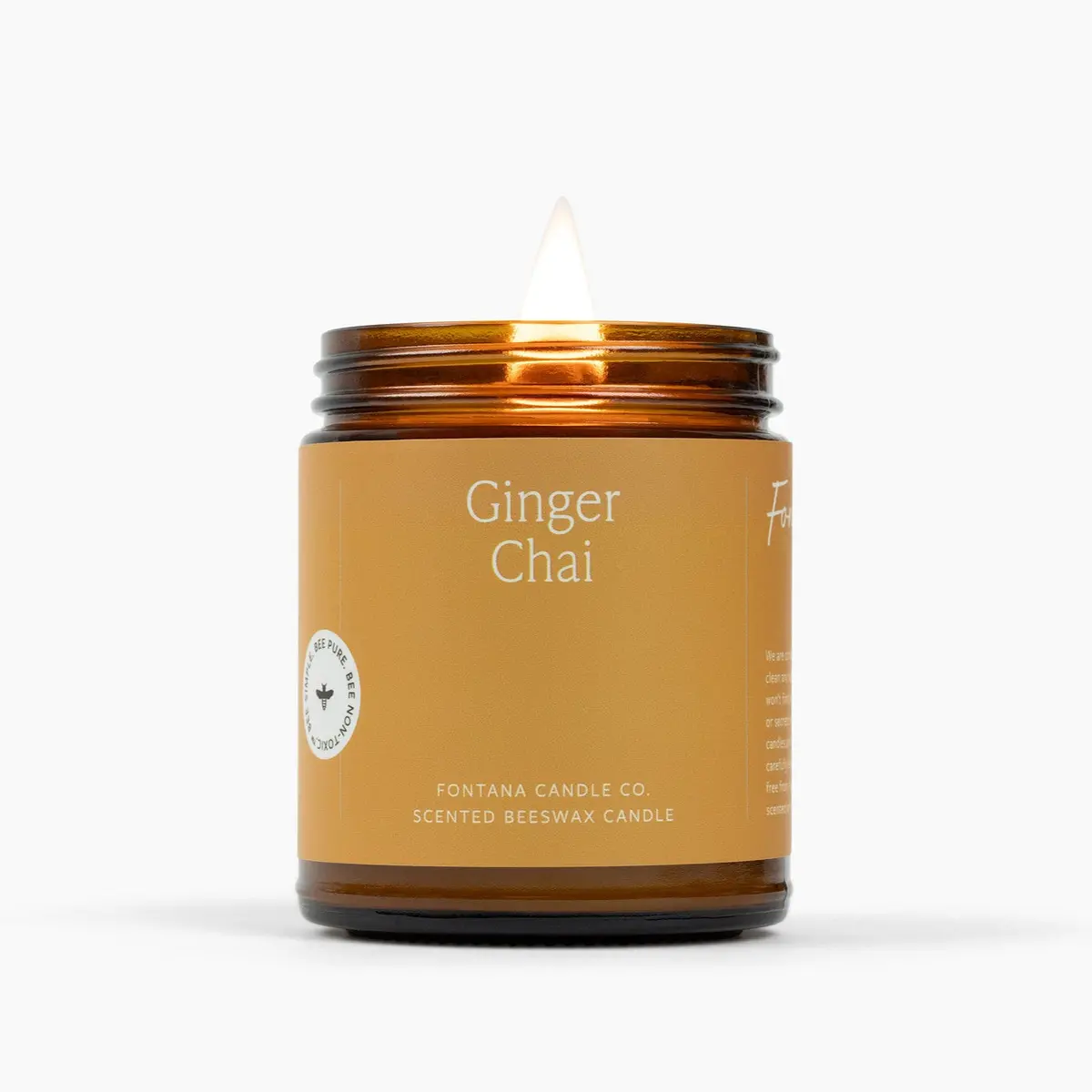 Fontana Candle Co Ginger Chai Jar Candle 1