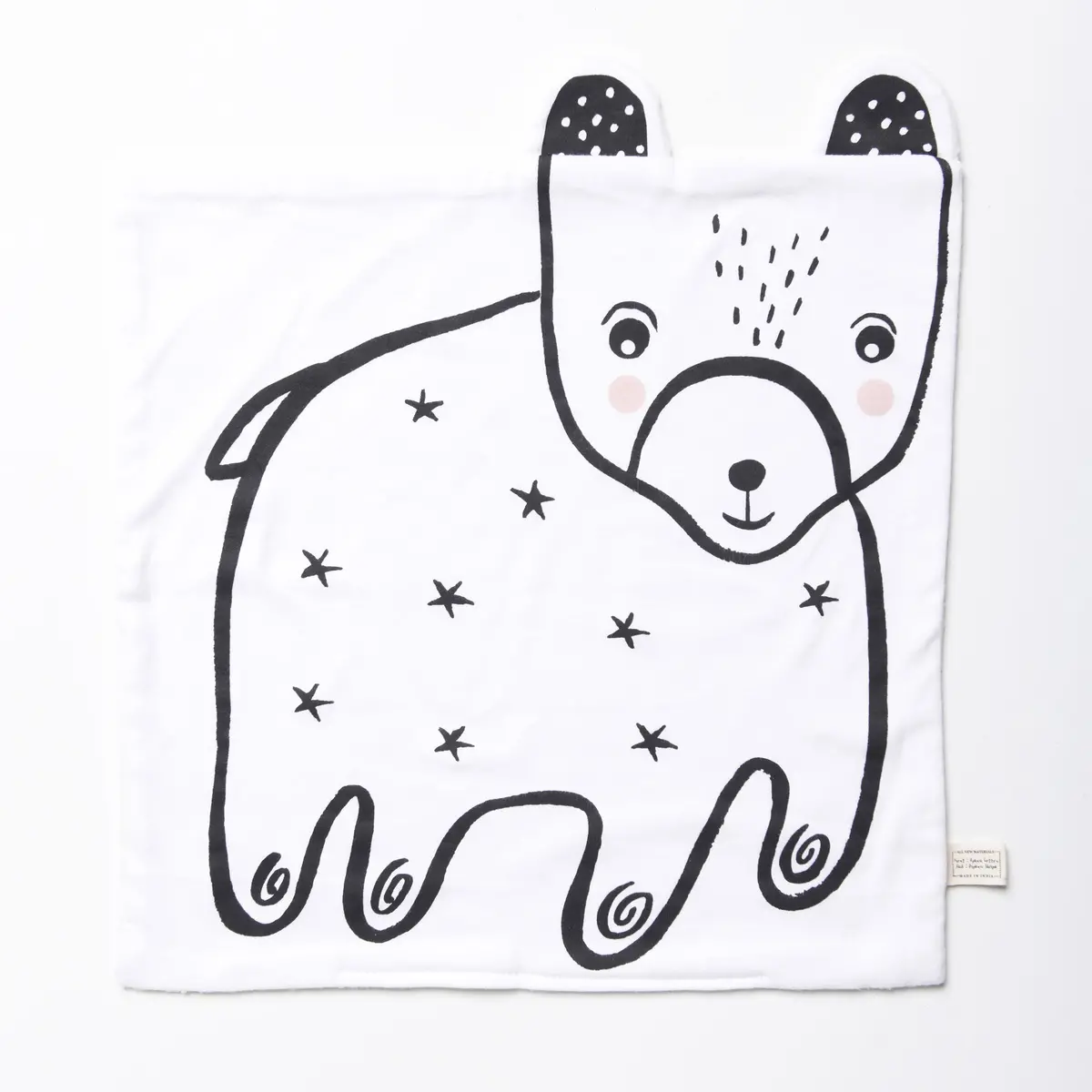 Wee Gallery Organic Snuggle Blanket - Bear 1