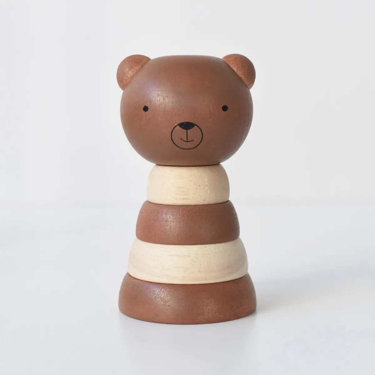 Wee Gallery Wood Stacker - Bear 1