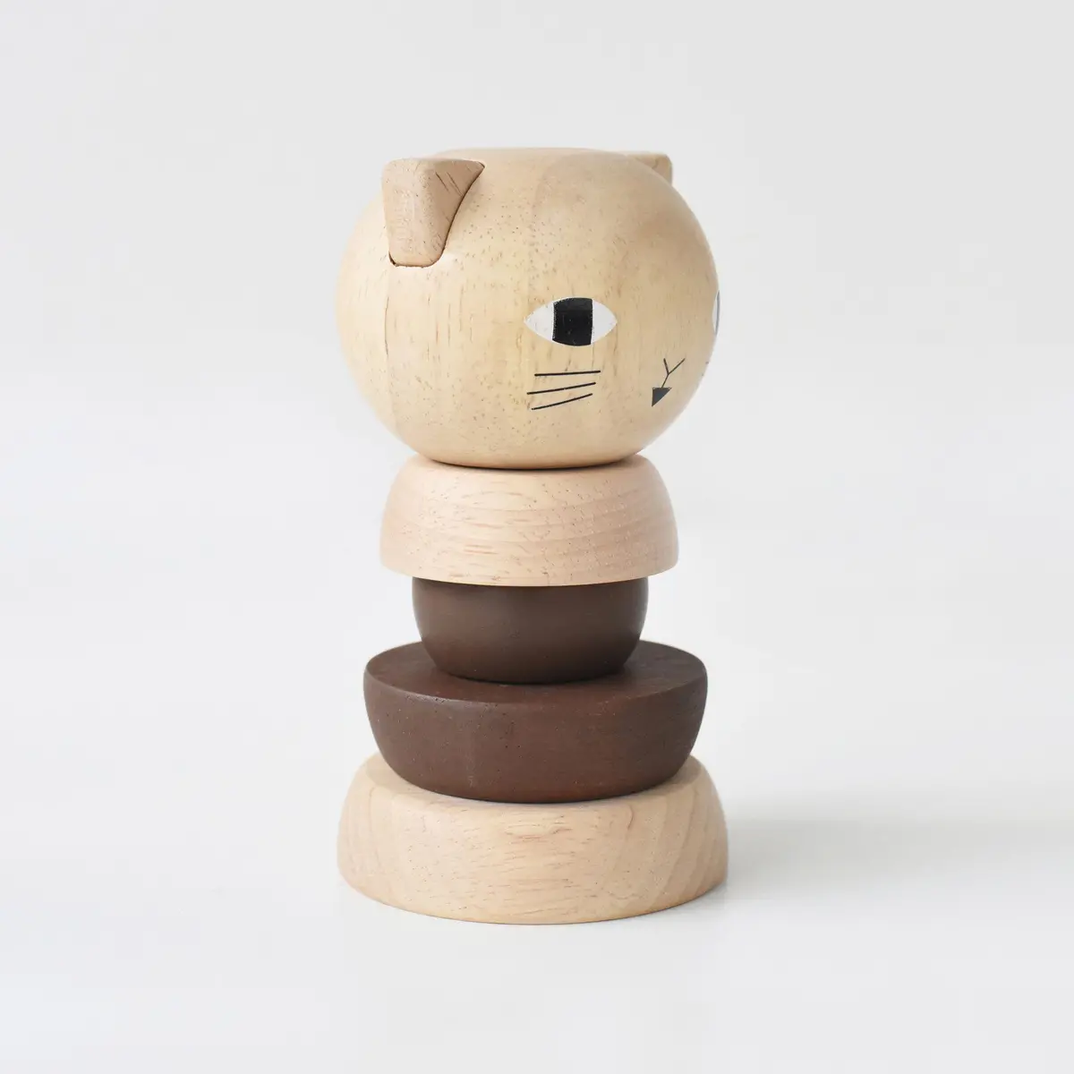 Wee Gallery Wood Stacker - Cat 2