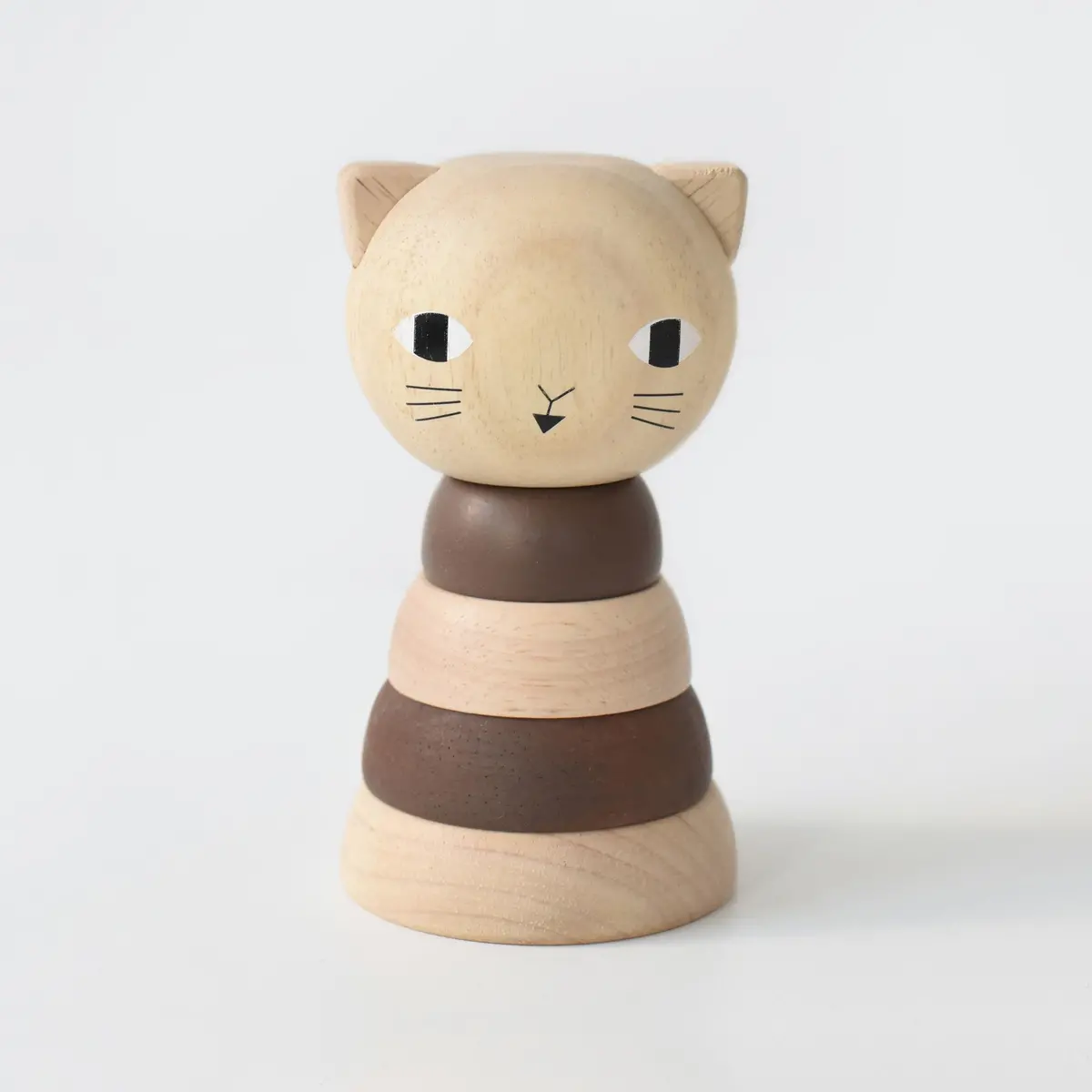 Wee Gallery Wood Stacker - Cat 1