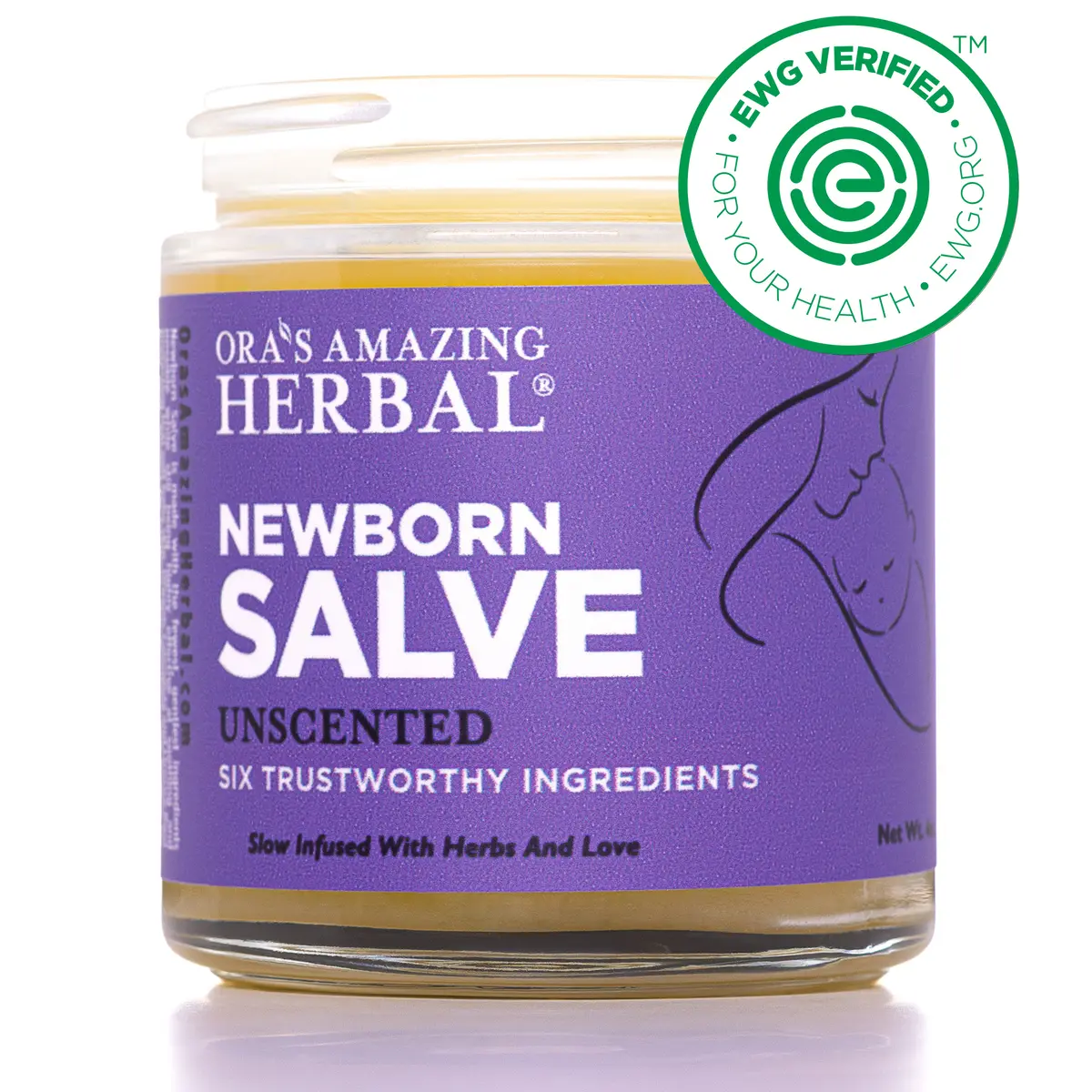 Ora's Amazing Herbal Newborn Salve, Calendula Ointment For Babies 1