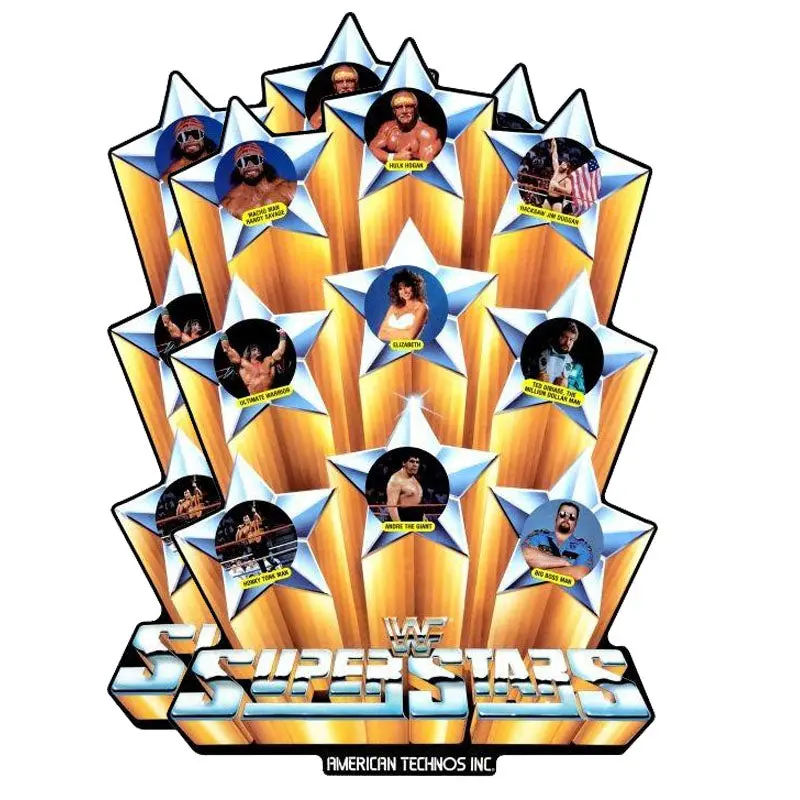 Superstars Wf Side Art Decals 1