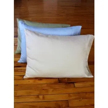 White Lotus Kapok Pillows With Organic Casing 2