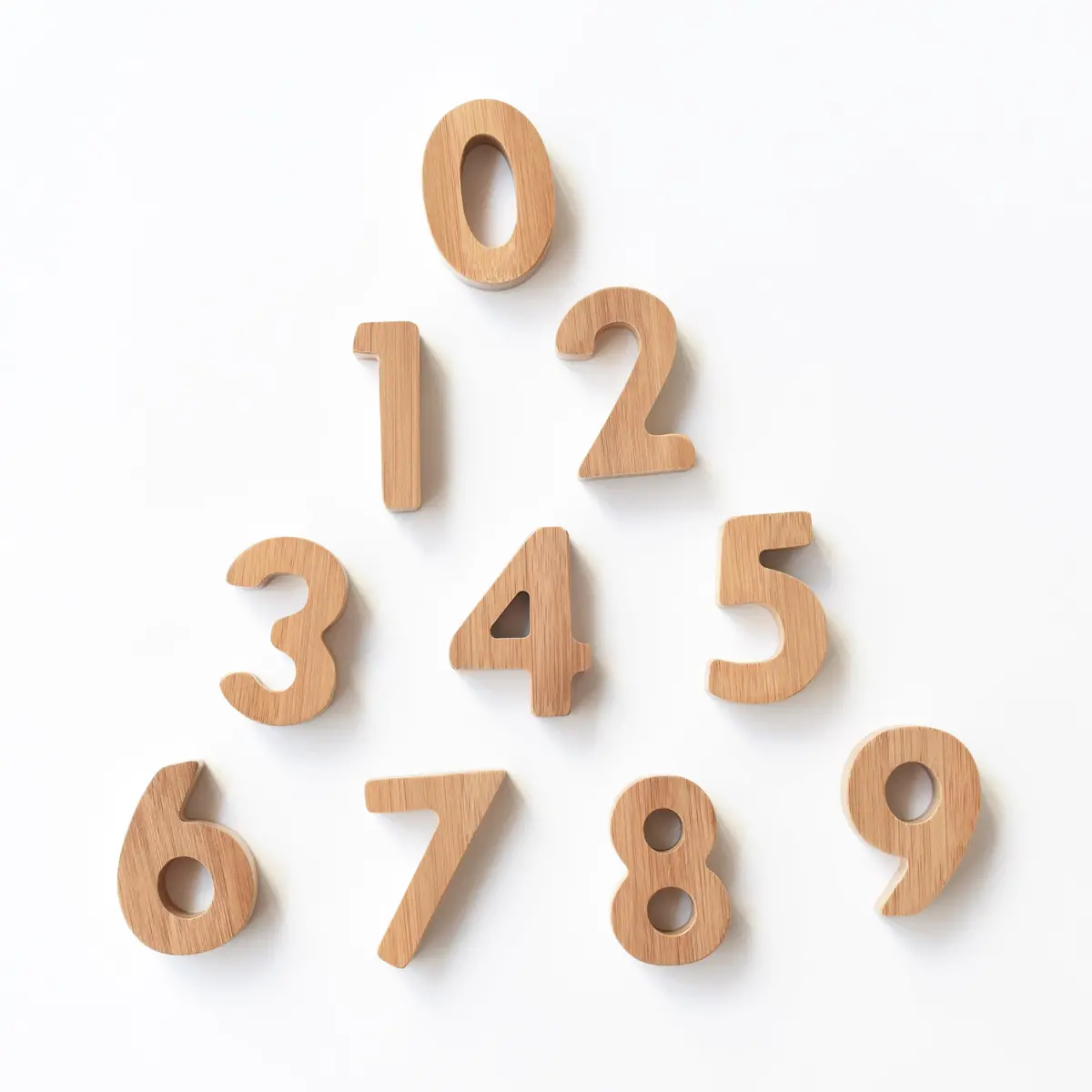 Wee Gallery Bamboo Numbers 1