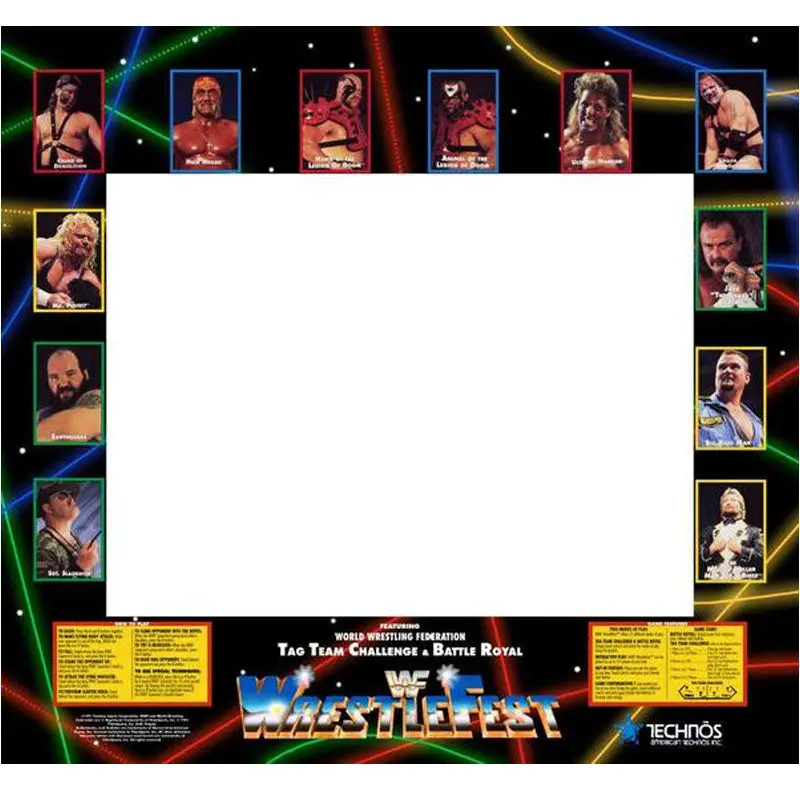 Wwf Wrestlefest Bezel 1