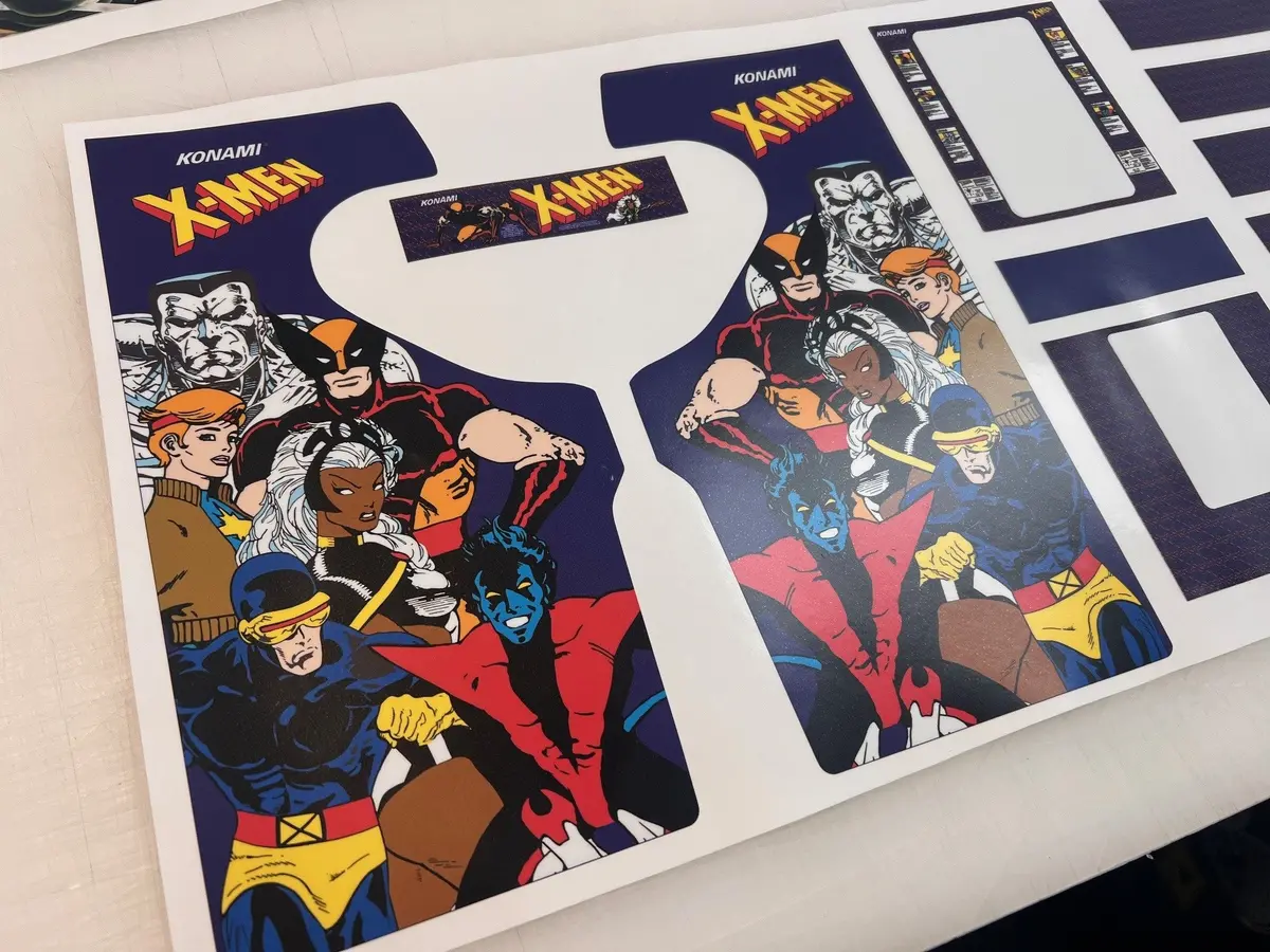 Grs Build-A-Cade - X-Men Art Decal Kit 1