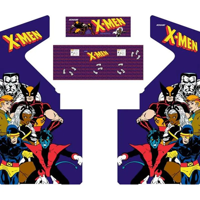 4 Player X-Men Complete Restoration Kit (X-Men 4 Player) 1