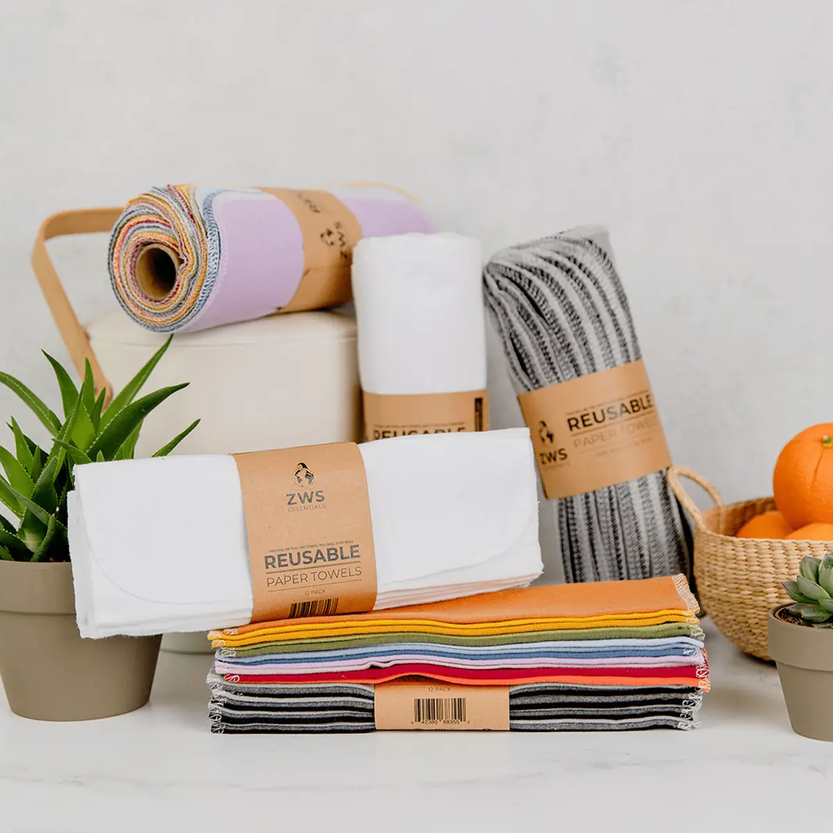 Zero Waste Store Reusable Paper Towels 1