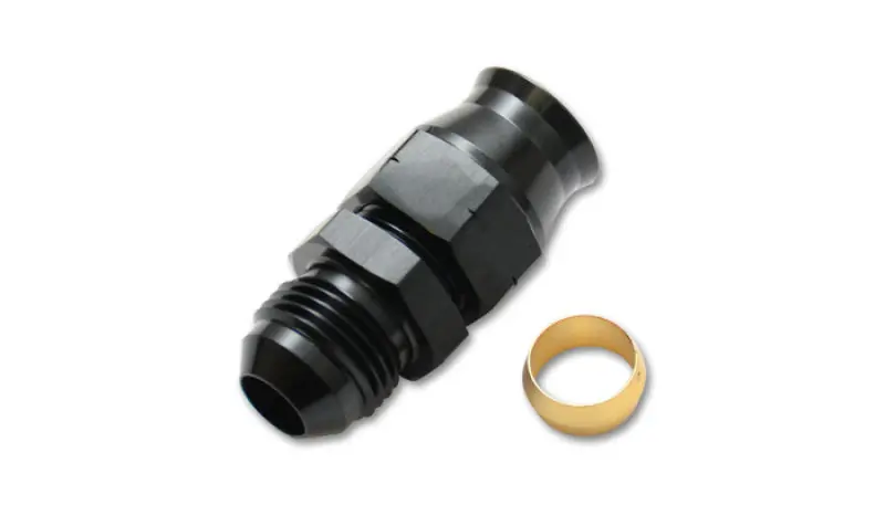 Vibrant -4An Male To 1/4In Tube Adapter Fitting (W/ Brass Olive Insert) 1