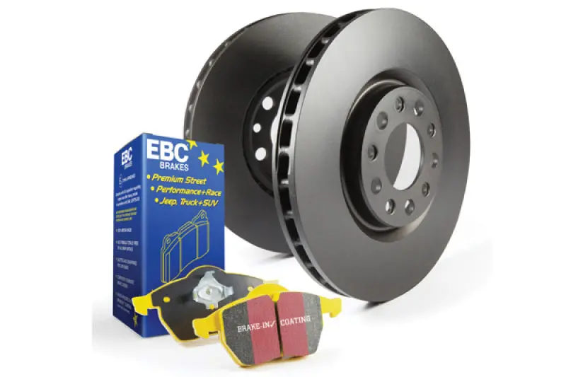 Stage 13 Performance Brake Kit: Ebc Yellowstuff Pads + Rk Sport Rotors 1