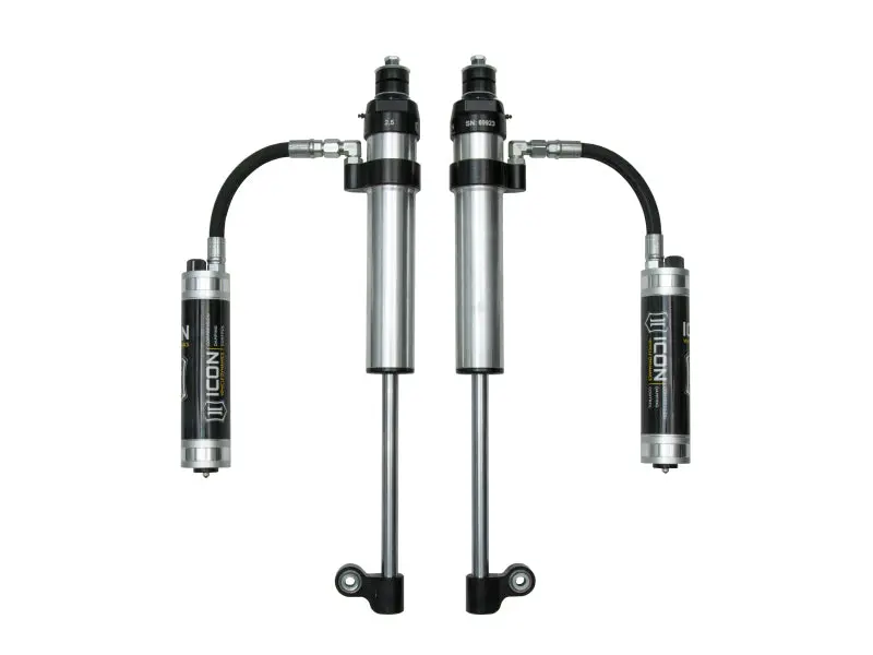 Icon 2.5 Series Rear Coilover Shocks – Cdcv Technology – Compatible With 2005+ Toyota Tacoma Rxt 1