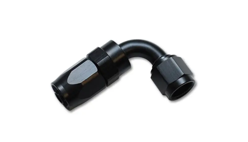 Vibrant -12An 90° Elbow Hose Fitting — Stainless Steel 1