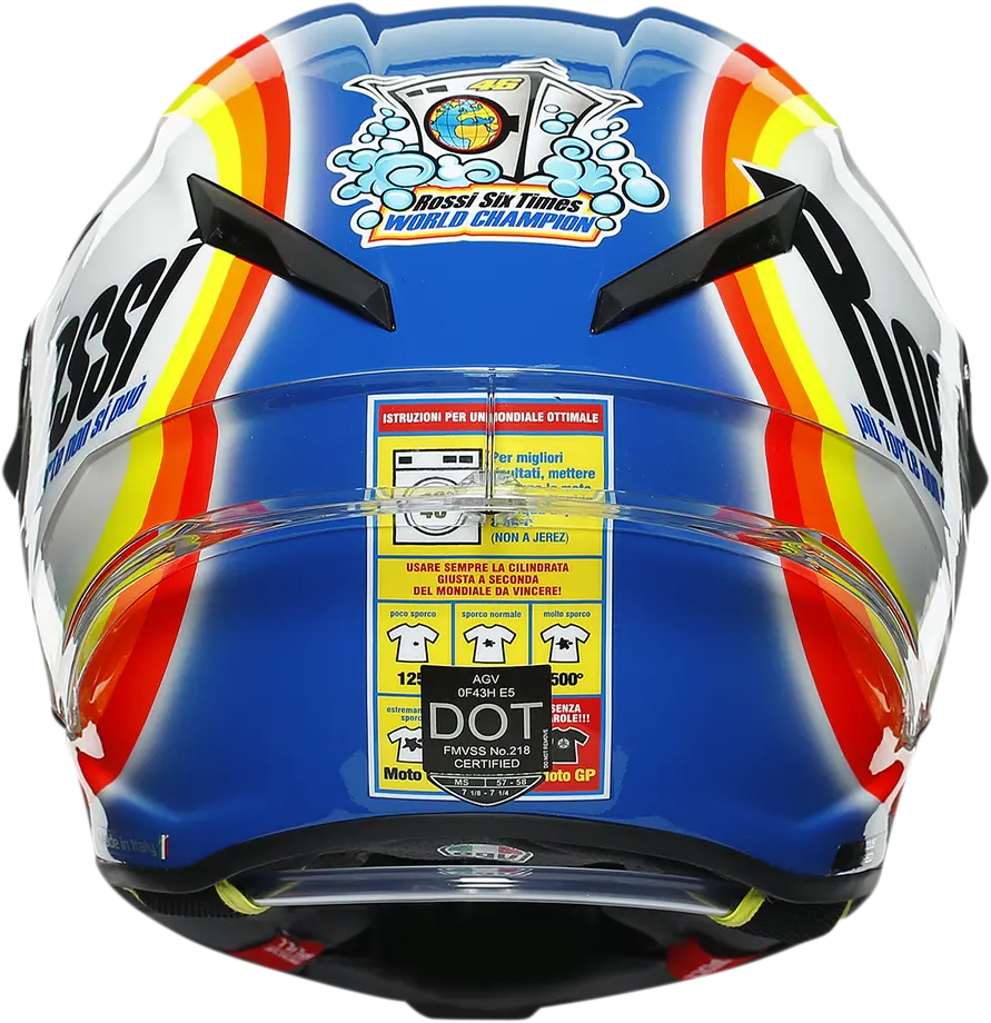 Agv Pista Gp Rr Ece-Dot Limited Edition - Rossi Winter Test 2005 Edition 1