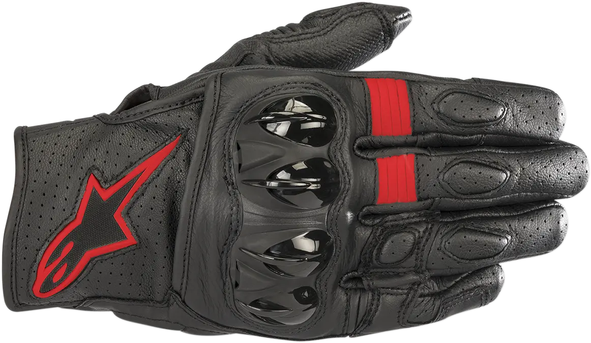 Alpinestars Celer V2 Gloves - Black/Red - Medium 3567018-1030-M 1