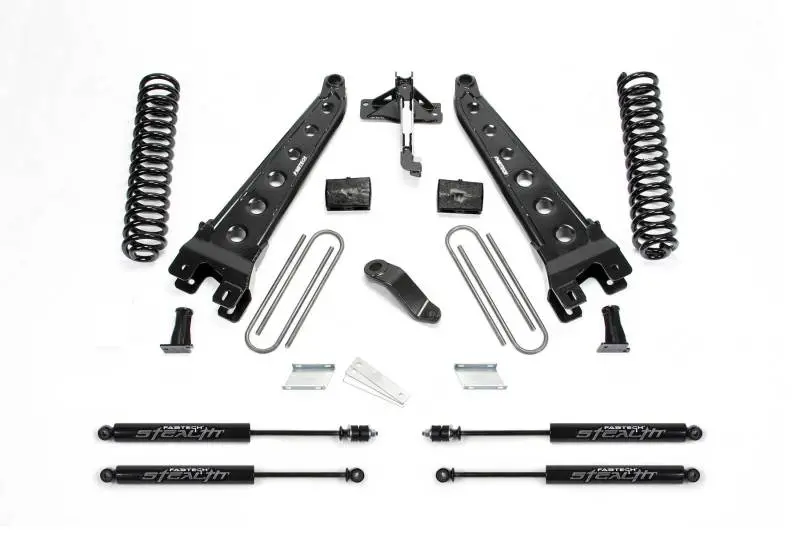 Fabtech 6-Inch Radius Arm Lift System – 2017 Ford F-450/F-550 4Wd Diesel W/Stealth Shocks 1