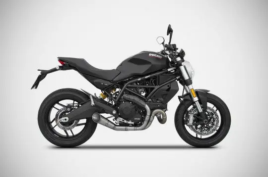 Zard Full Conical Exhaust System For Ducati Monster 797 (2017–2019) 1