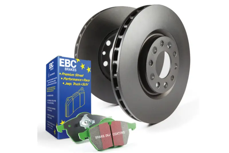 Stage 11 High-Performance Brake Kit: Greenstuff 2000 Pads + Rk Rotors 1