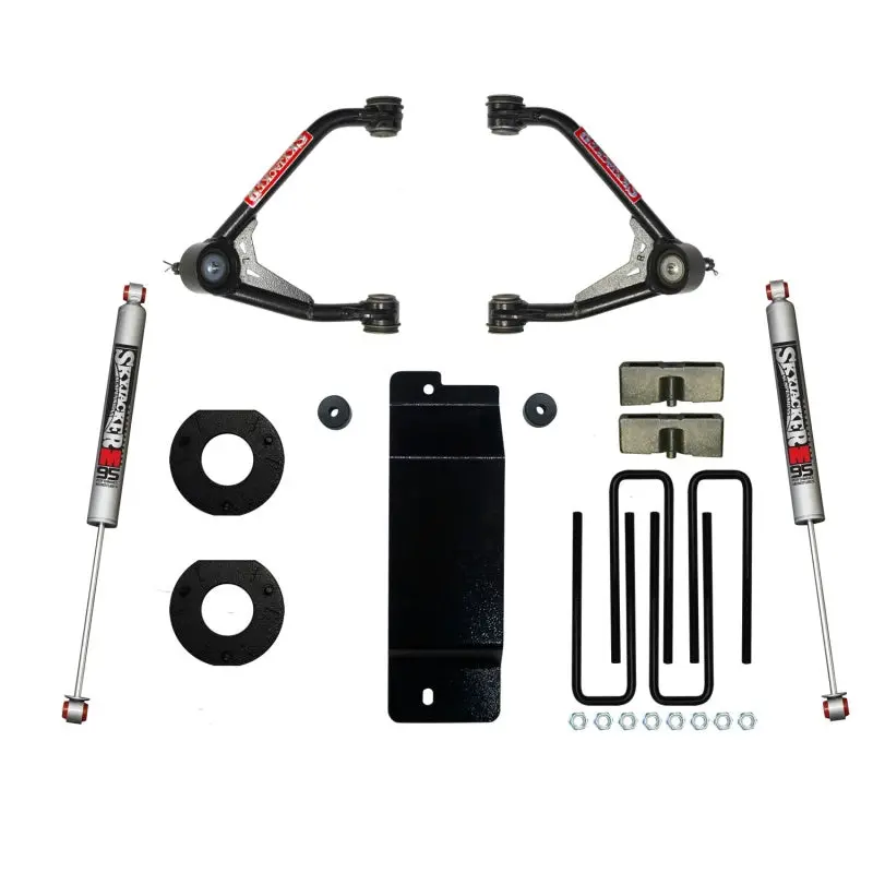 Skyjacker Uca Lift Kit For 2014–2016 Gm 1500 4Wd – 3.5–4" Lift With Rear Monotube M9500 Shocks 1
