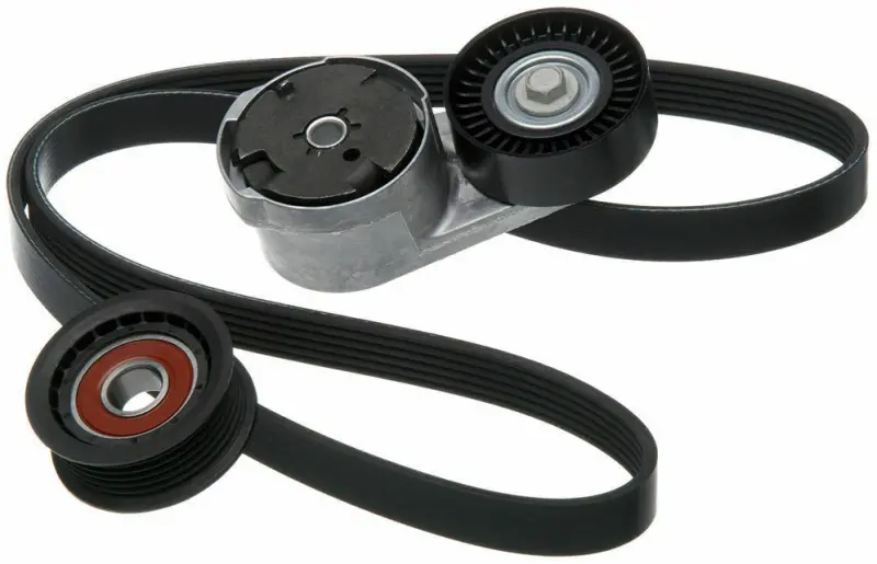 Gates Serpentine Belt Kit For 2014–2018 Chevrolet Silverado V8 5.3L Trucks 1