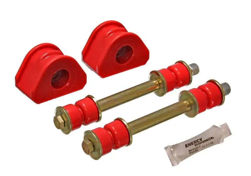 Energy Suspension Front Sway Bar Bushing Kit – 27Mm Red Polyurethane – Fits 1997–2003 Ford F-150 And F-250 Light-Duty 4Wd 1