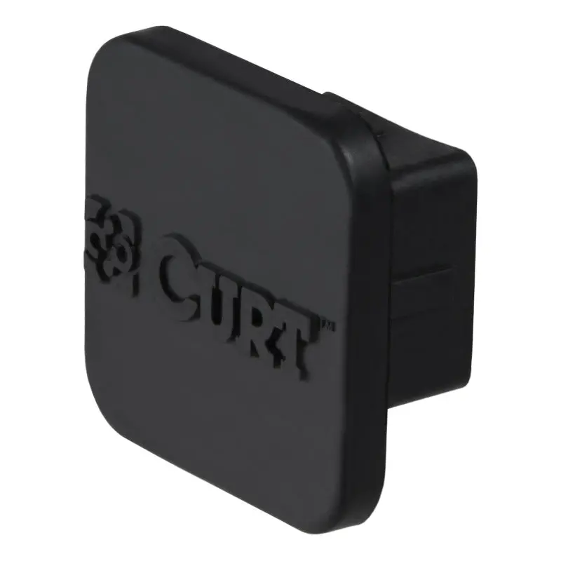 Curt Rubber Hitch Tube Cover — 1-1/4-Inch Receiver Size (Retail Packaged) 1