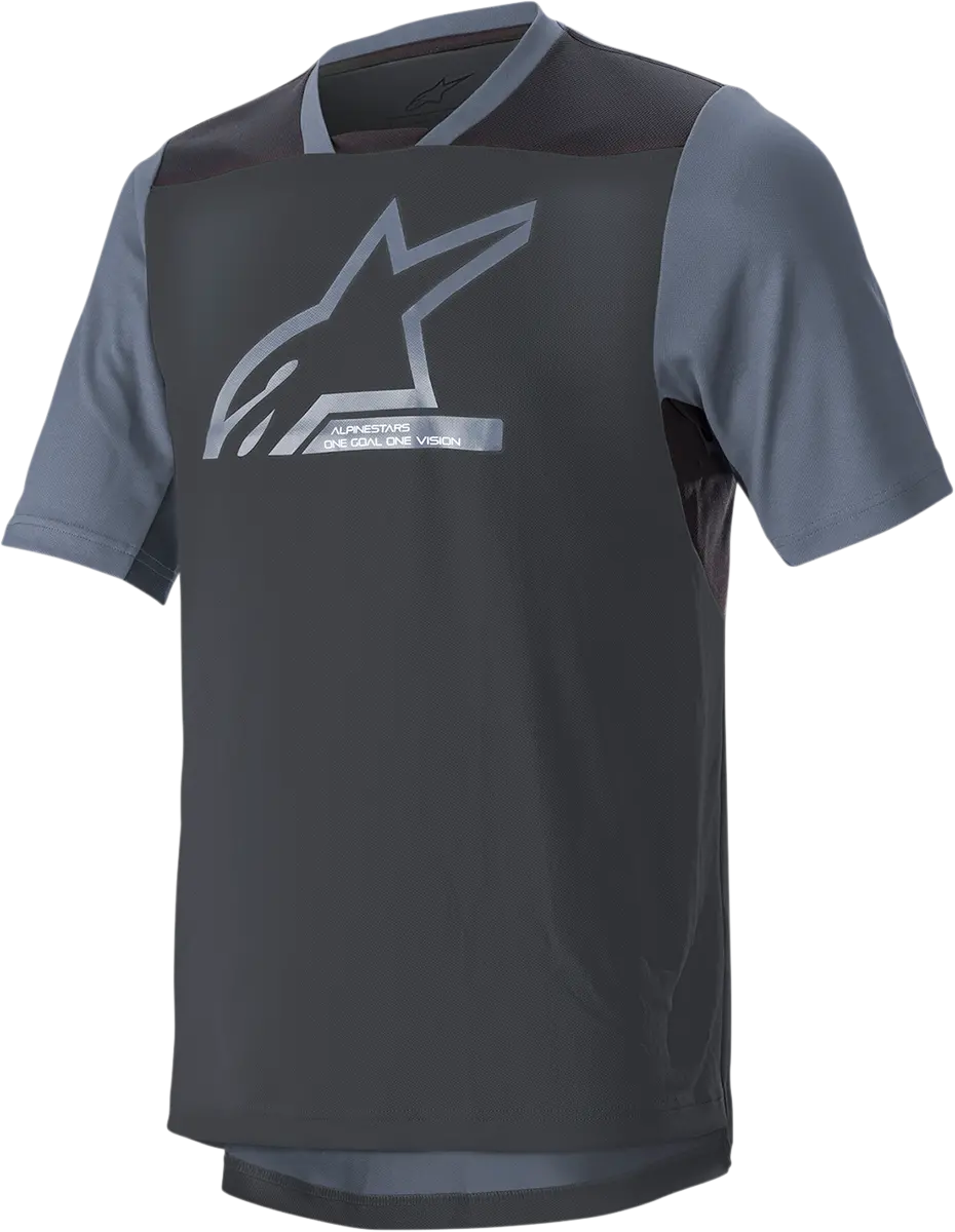 Alpinestars Drop 6.0 V2 Short-Sleeve Jersey — Black, Size Large (Model #1766322-9291-Lg) 1