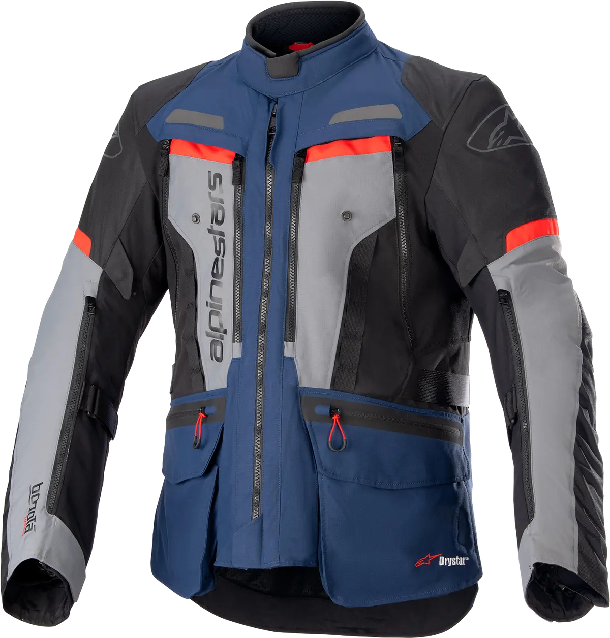 Alpinestars Bogota Pro Drystar? Jacket - Black/Blue/Red - 2Xl 3207023-7093-2X 1