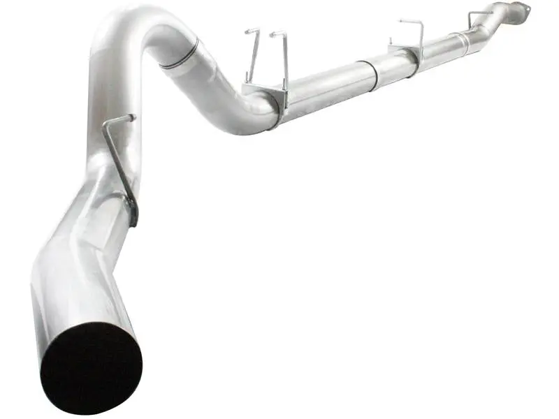 Afe Atlas 5In Dpf-Back Alum Steel Exhaust System W/Black Tip 2017 Ford Diesel Trucks V8-6.7L (Td) 1