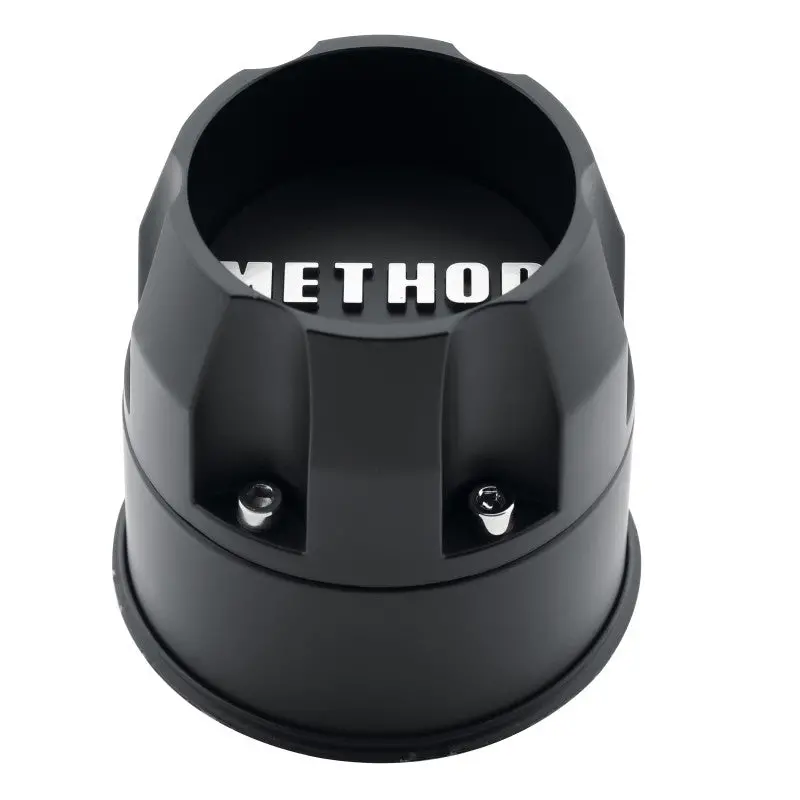 Method Cap 1717 Wheel Center Cap – 108Mm, Black, Push-Through Design 1